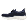 Running Shoes for Adults Skechers Engineered Flat Knit W Blue