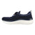 Čevlji za Tek za Odrasle Skechers Engineered Flat Knit W Modra