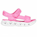 Sandales pour Enfants Skechers Lighted Molded Top Rose