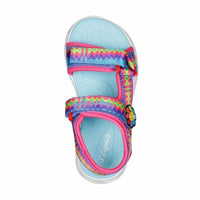 Sandales pour Enfants Skechers Heart Lights Rose