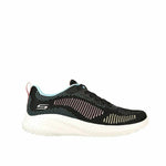 Sports Trainers for Women Skechers Bobs Suad Black Lady
