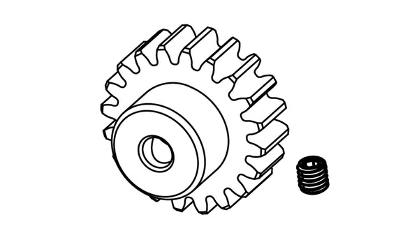 Motorritzel 22 Zähne Modul 0,8