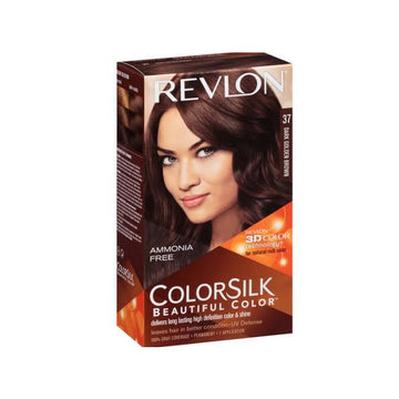 "Revlon Colorsilk Senza Ammoniaca 37 Dark Golden Brown  "