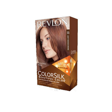 "Revlon Colorsilk Senza Ammoniaca 55 Light Reddish Brown "