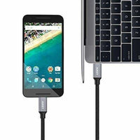 Câble USB C Aukey CB-CD5 Noir Noir/Gris 1 m