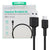 USB to Lightning Cable Aukey CB-CD30 Black 90 cm