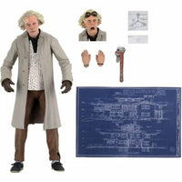 Action Figure Neca Ultimate Doc Brown 1985