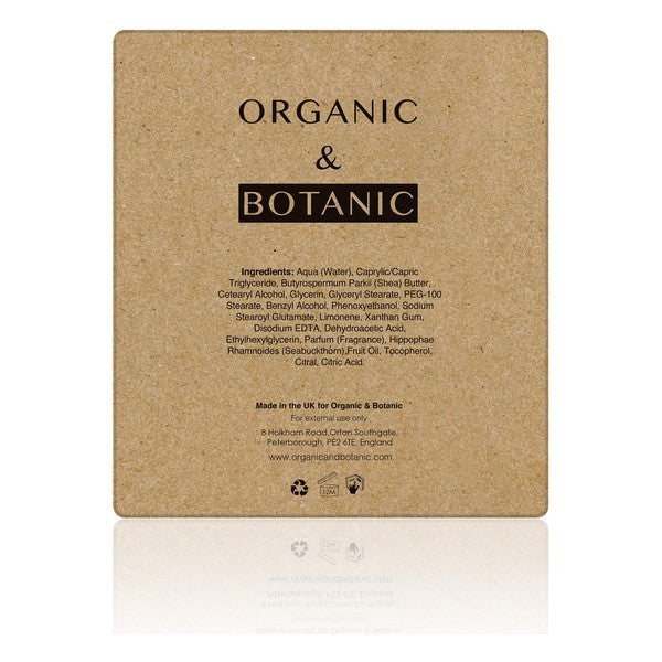 Moisturising Body Cream Organic & Botanic Tangerine (100 ml)