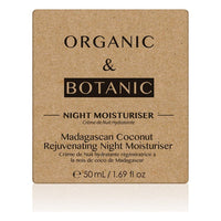 Night Cream Madagascan Coconut Organic & Botanic (50 ml)