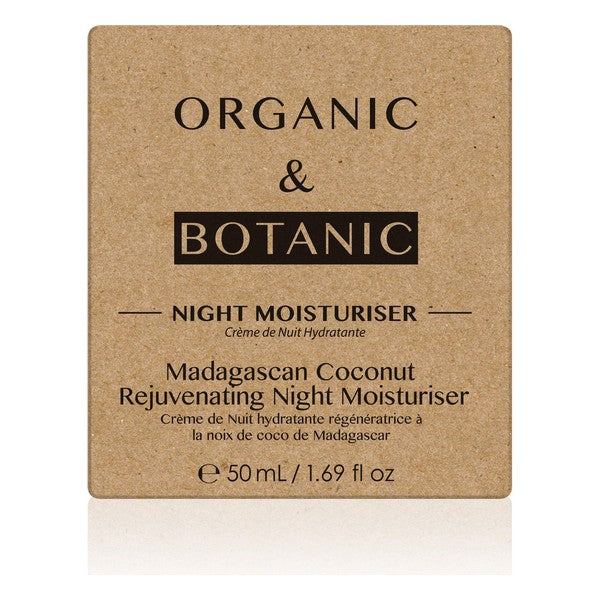 Night Cream Madagascan Coconut Organic & Botanic (50 ml)