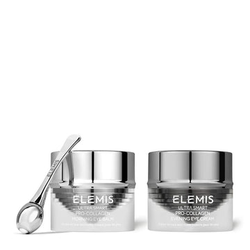 Uniseks Kozmetični Set Elemis Ultra Smart Collagen Evening Eye Cream Duo 2 Kosi