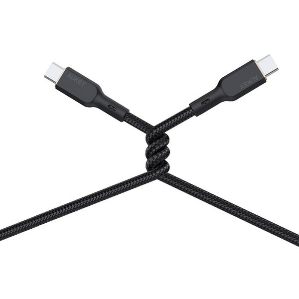 Câble USB-C Aukey CB-KCC102 Noir 1,8 m