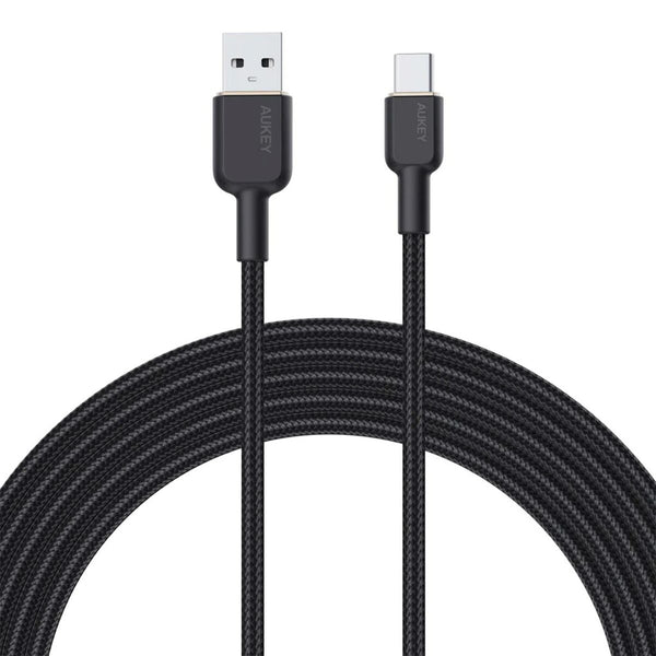 USB-C kabel za USB Aukey CB-NAC2 Črna 1,8 m