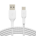 USB-C-Kabel auf USB Belkin CAB002BT3MWH Weiß 3 m