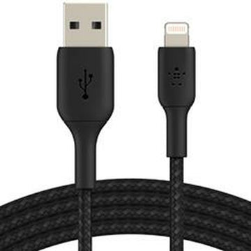 USB auf Lightning Verbindungskabel Belkin CAA002BT0MBK Schwarz 15 cm