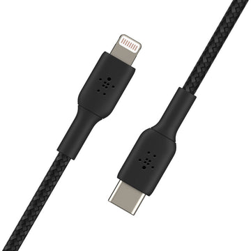 Kabel iz USB-C v Lightning Belkin CAA004BT1MBK 1 m Črna