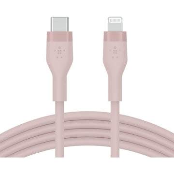 Kabel iz USB-C v Lightning Belkin CAA009BT2MPK 2 m Roza