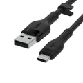 USB-C Cable to USB Belkin BOOST↑CHARGE Flex Black 3 m