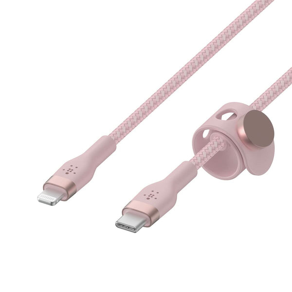 USB-C to Lightning Cable Belkin CAA011BT1MPK 1 m Pink