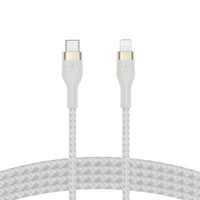 Câble USB-C vers Lightning Belkin CAA011BT2MWH 2 m Blanc