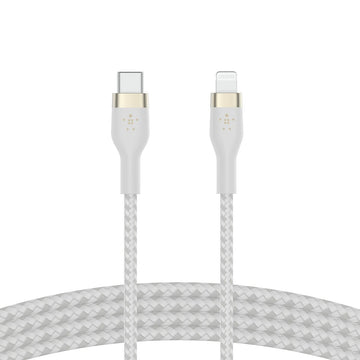 USB-C to Lightning Cable Belkin CAA011BT2MWH 2 m White