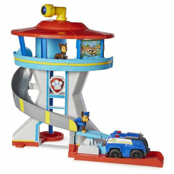 Car park with Cars The Paw Patrol
