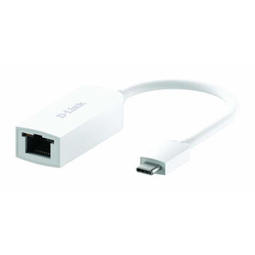 USB C -zu-Red RJ45-Adapter D-Link DUB-E250 2500 Mbps Weiß