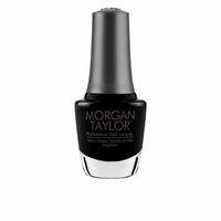 nail polish Morgan Taylor Professional black shadow (15 ml)