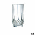 Glass Cristal d’Arques Paris Longchamp Transparent Glass (28 cl) (Pack 6x)