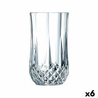 Stekleni Kozarec Cristal d’Arques Paris Longchamp Prozorno Steklo (36 cl) (Pack 6x)