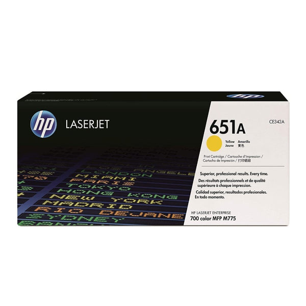 Toner HP 651A Yellow