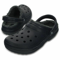 Zamašitve Crocs Classic Lined Clog U Temno modra