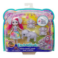 Doll with Pet Mattel Enchantimals Sunny Savanna Esmeralda 15 cm