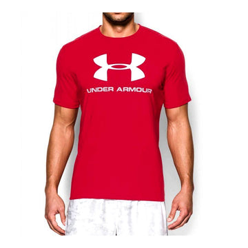 Men’s Short Sleeve T-Shirt Under Armour 1257615-600 Red