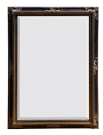 Mini Grand Victorian Mirror 24x36 Antique Gold with Black