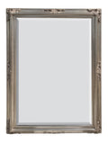 Mini Grand Victorian Mirror 24x36 Silver