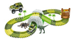 Magic Traxx Dino-Park, Mini Set mit Tunnel 109-teilig