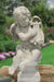 Garden Cherub with Harp