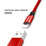 Baseus cable Yiven USB - Lightning 1,8 m 2A red