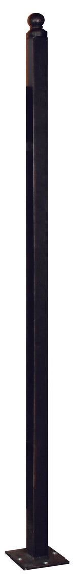 Bridgeton Moore Aluminum Small Fence Corner Post