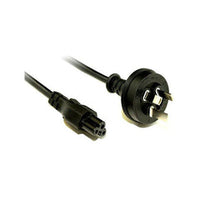 10M Clover Leaf Style Appliance Power Cable Black