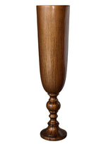 Copper Drizzle 60 inch Fluted Vase