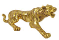 Bengal Tiger 38 Inch Long Antique Gold Finish