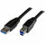 Kabel USB A v USB B Startech USB3SAB10M           Črna