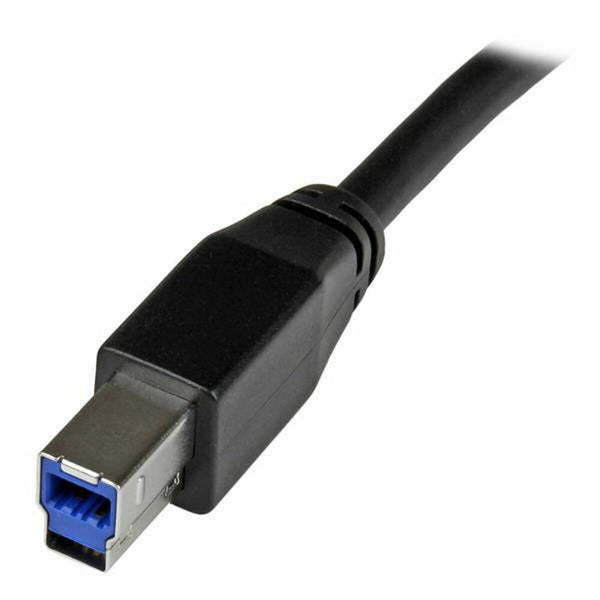 Kabel USB A v USB B Startech USB3SAB10M           Črna