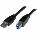 Kabel USB A v USB B Startech USB3SAB5M Črna