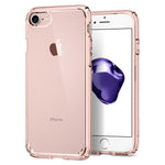 Spigen Ultra Hybrid case for iPhone 7 / 8 / SE 2020 / SE 2022 Rose Crystal
