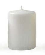 Swieca CLASSIC CANDLES Walec XL 8xh20cm szara