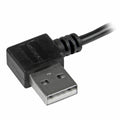 Câble USB vers Micro USB Startech USB2AUB2RA2M         Noir