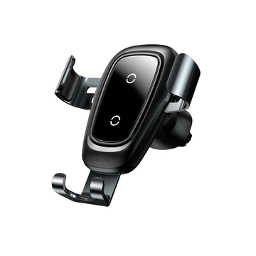 Baseus car holder gravity Metal with wireless charging function black metal